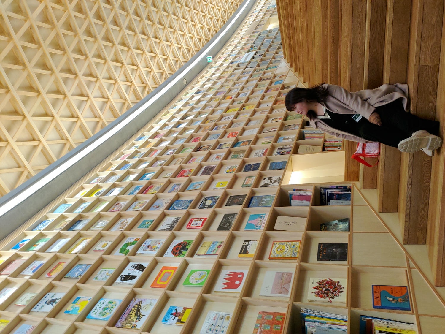 熊本景點┃2024開館 安藤忠雄設計捐贈「熊本兒童圖書森林」地震復興 熊本市路面電車步行5分 滿滿熊本元素直飛熊本