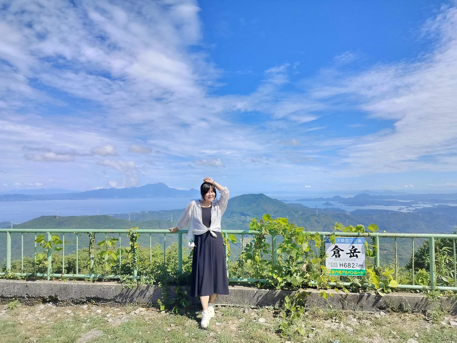 熊本天草景點┃天草倉岳神社 站上682米天空鳥居 鳥居天空一線絕景 天草自由行 天草自駕 天草打卡