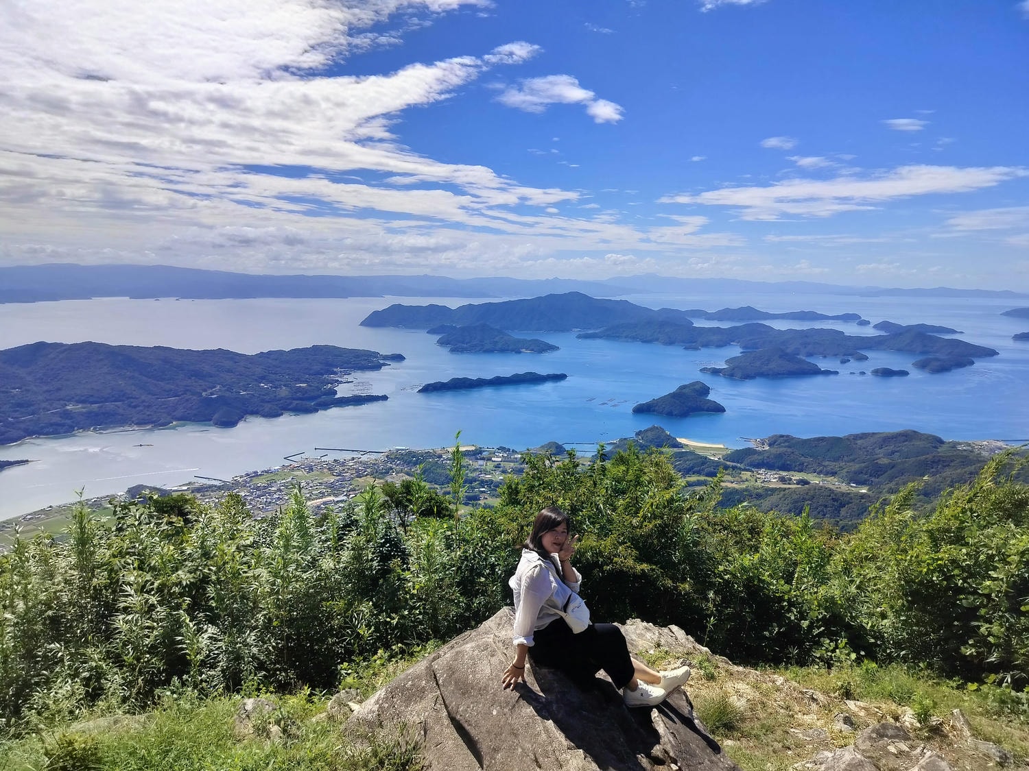 熊本天草景點┃天草倉岳神社 站上682米天空鳥居 鳥居天空一線絕景 天草自由行 天草自駕 天草打卡