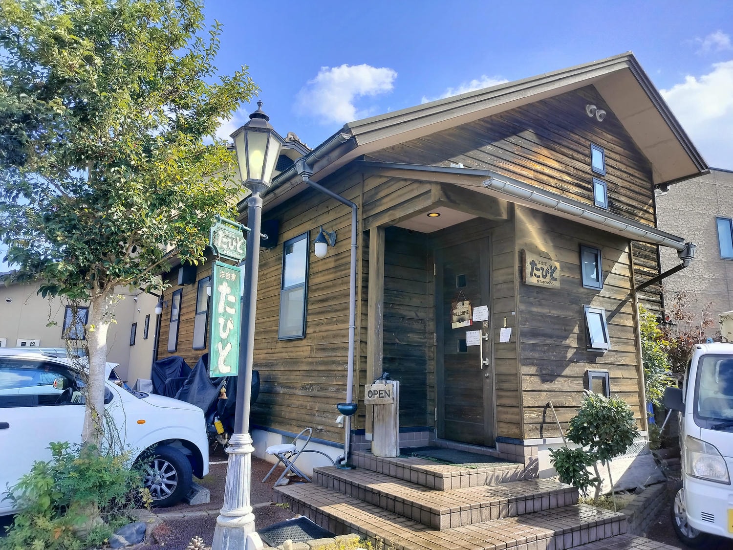 鳥取餐廳┃口袋名單 洋食家Tabito價格優惠份量大CP值超高 濃厚咖哩定食超喜歡 小木屋家庭風 機車族推薦 - 第4張圖 鳥取餐廳┃鳥取市口袋名單「肉料理 Nick」、松葉蟹饗宴「かにまつば Kanimatsuba」、 咖哩洋食家Tabito