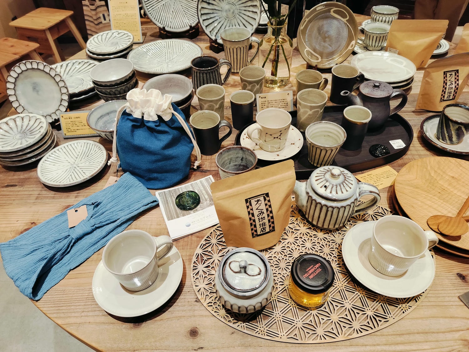 鳥取美食┃生活美學民藝「たくみ匠珈琲」午餐咖哩和牛漢堡排、下午茶蛋糕點心二層 視覺味覺享受 JR鳥取走6分 鳥取餐廳