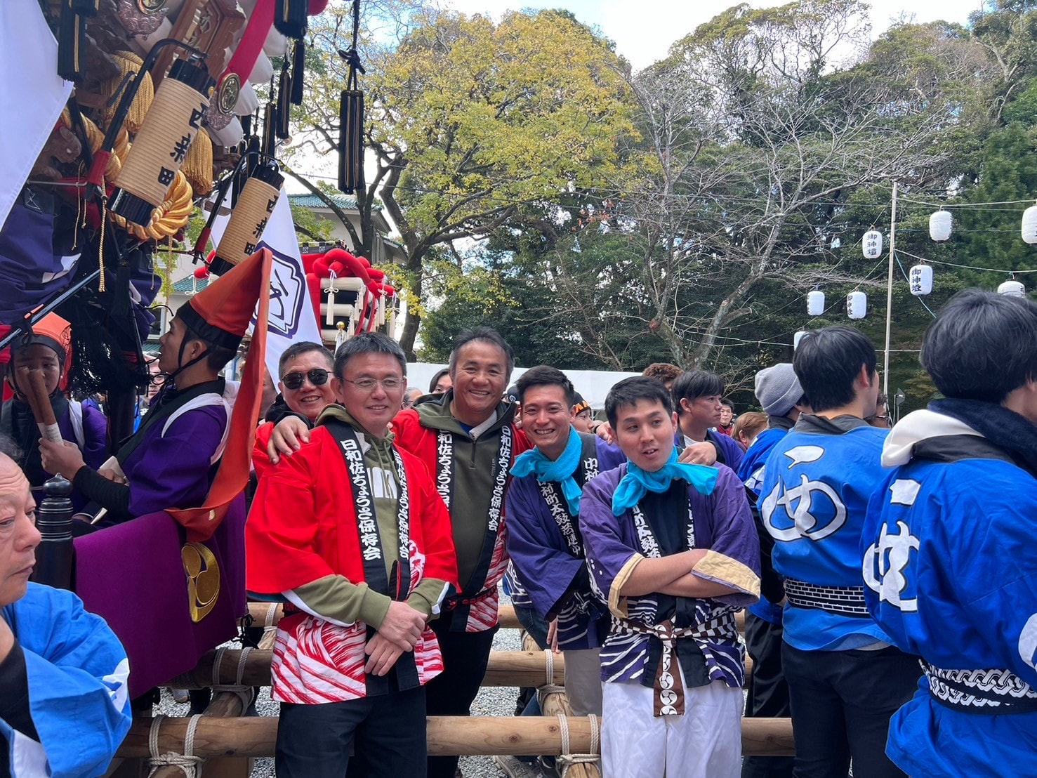 四國祭典┃與張泰山一家參加德島縣日和佐八幡神社祭典!扛驕刻竹燈打太鼓看撞驕 遊山箱晚餐賞花火