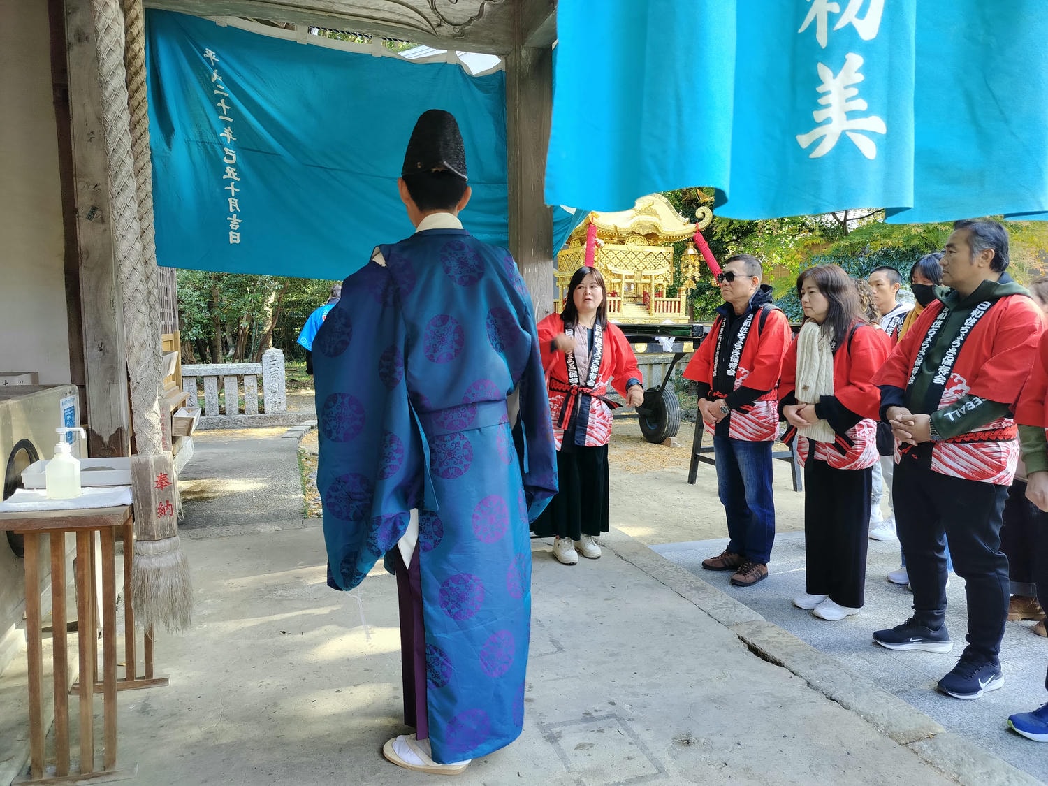 四國祭典┃與張泰山一家參加德島縣日和佐八幡神社祭典!扛驕刻竹燈打太鼓看撞驕 遊山箱晚餐賞花火