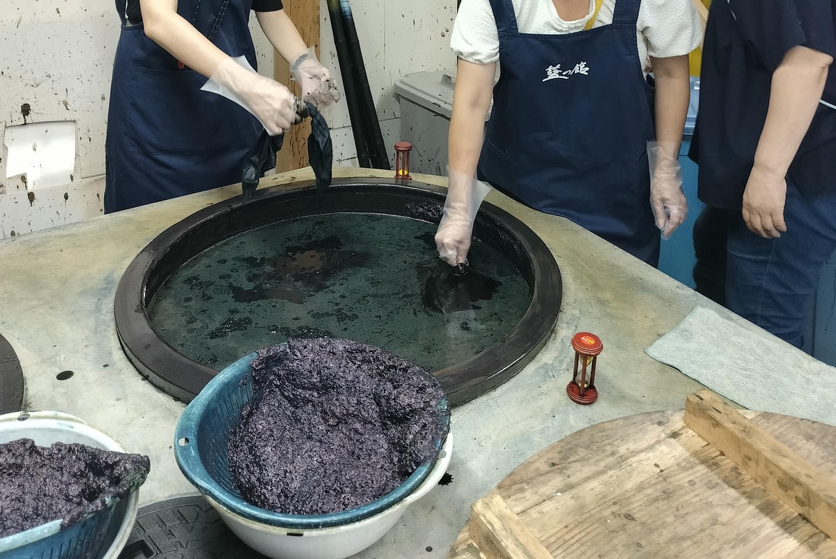 德島景點┃Japan Blue藍染體驗「藍之館」染出屬於你的藍!五大亮點交通費用 藍染商人奧村家德島自由行　