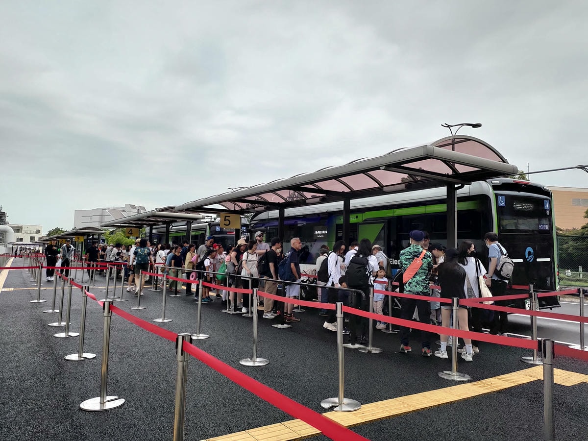 2025關西萬博┃半日萬步走到鐵腿 購物含7-11無現金付款 西側櫻島站免預約接駁車 購票預約等注意事項 - 第6張圖 2025關西萬博┃半日萬步走到鐵腿 購物含7-11無現金付款 西側櫻島站免預約接駁車 購票預約等注意事項