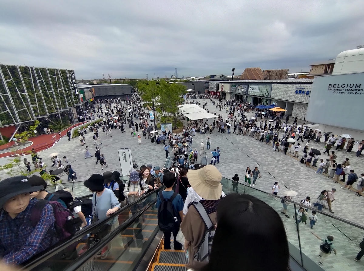 2025關西萬博┃半日萬步走到鐵腿 購物含7-11無現金付款 西側櫻島站免預約接駁車 購票預約等注意事項 - 第21張圖 2025關西萬博┃半日萬步走到鐵腿 購物含7-11無現金付款 西側櫻島站免預約接駁車 購票預約等注意事項