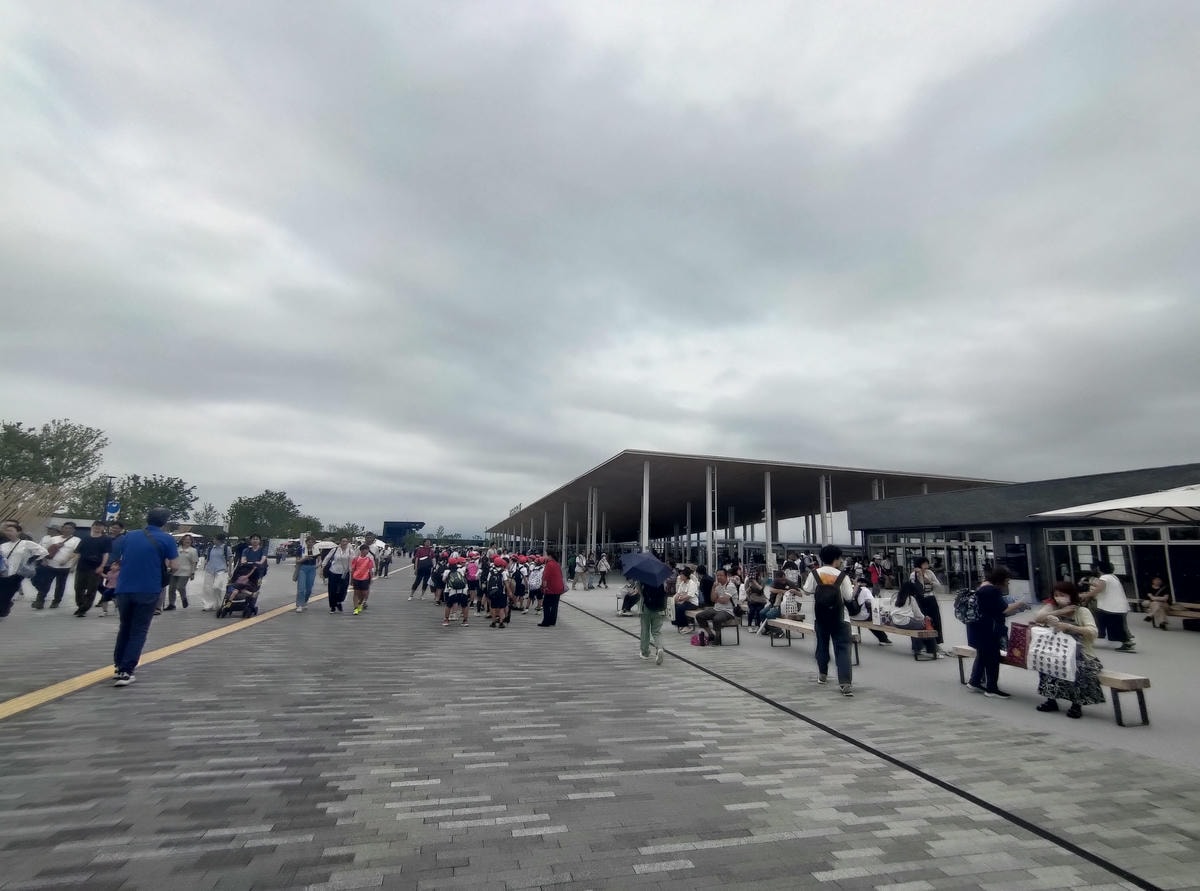 2025關西萬博┃半日萬步走到鐵腿 購物含7-11無現金付款 西側櫻島站免預約接駁車 購票預約等注意事項 - 第8張圖 2025關西萬博┃半日萬步走到鐵腿 購物含7-11無現金付款 西側櫻島站免預約接駁車 購票預約等注意事項