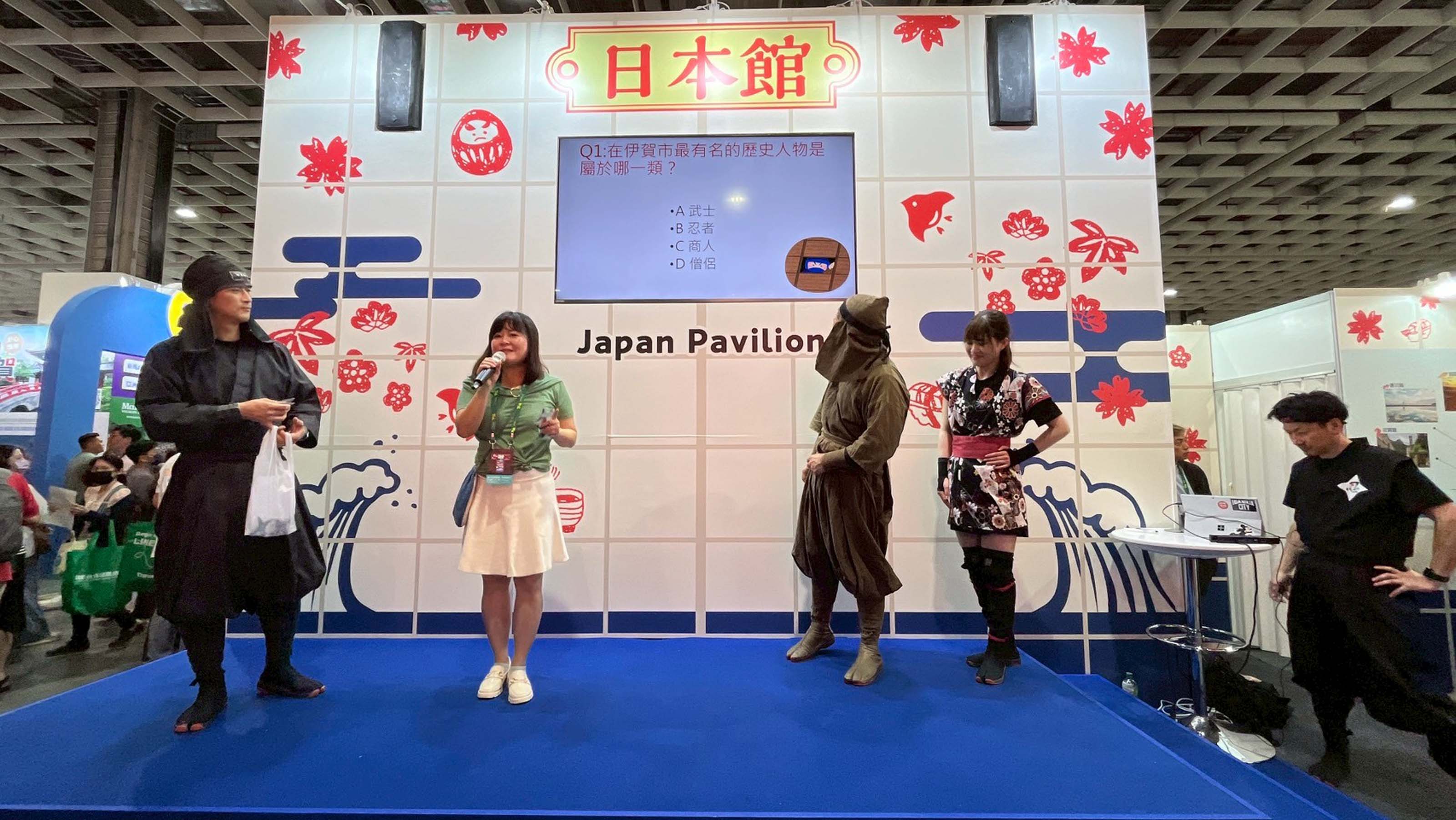 活動紀錄┃2025年台北ITF旅展大會舞台中日主持 台湾最大級旅行博メインステージ司会担当 訪日観光プロモーション立案企画支援