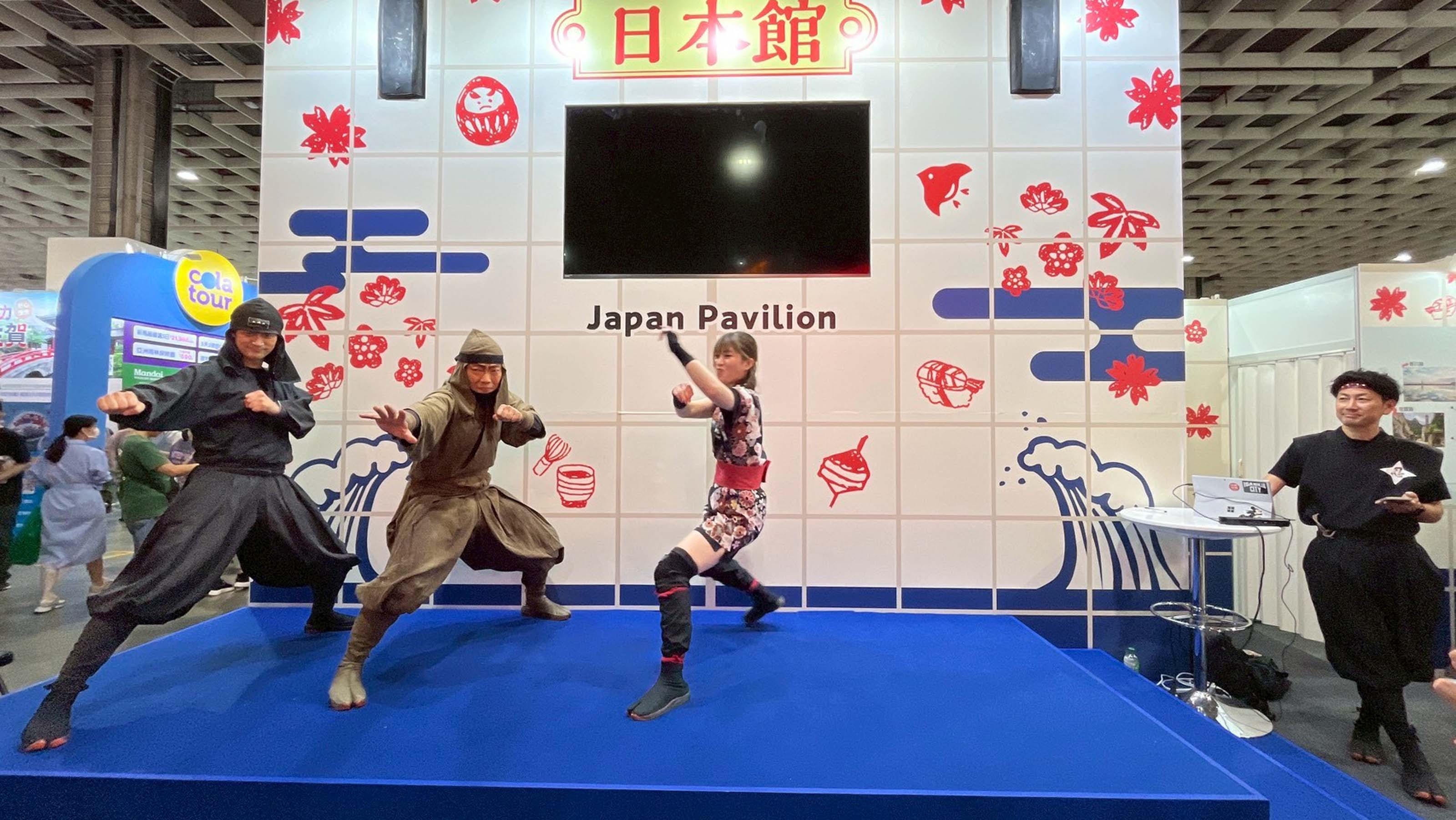 活動紀錄┃2025年台北ITF旅展大會舞台中日主持 台湾最大級旅行博メインステージ司会担当 訪日観光プロモーション立案企画支援