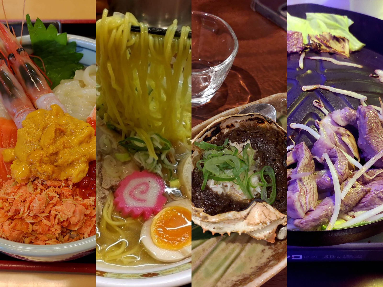 直飛函館自由行(美食上篇)┃JR函館站徒步吃飯 函館朝市吃海鮮 烏賊清居酒屋 排隊函館鹽味拉麵 鹿羊烤肉 北海道自由行