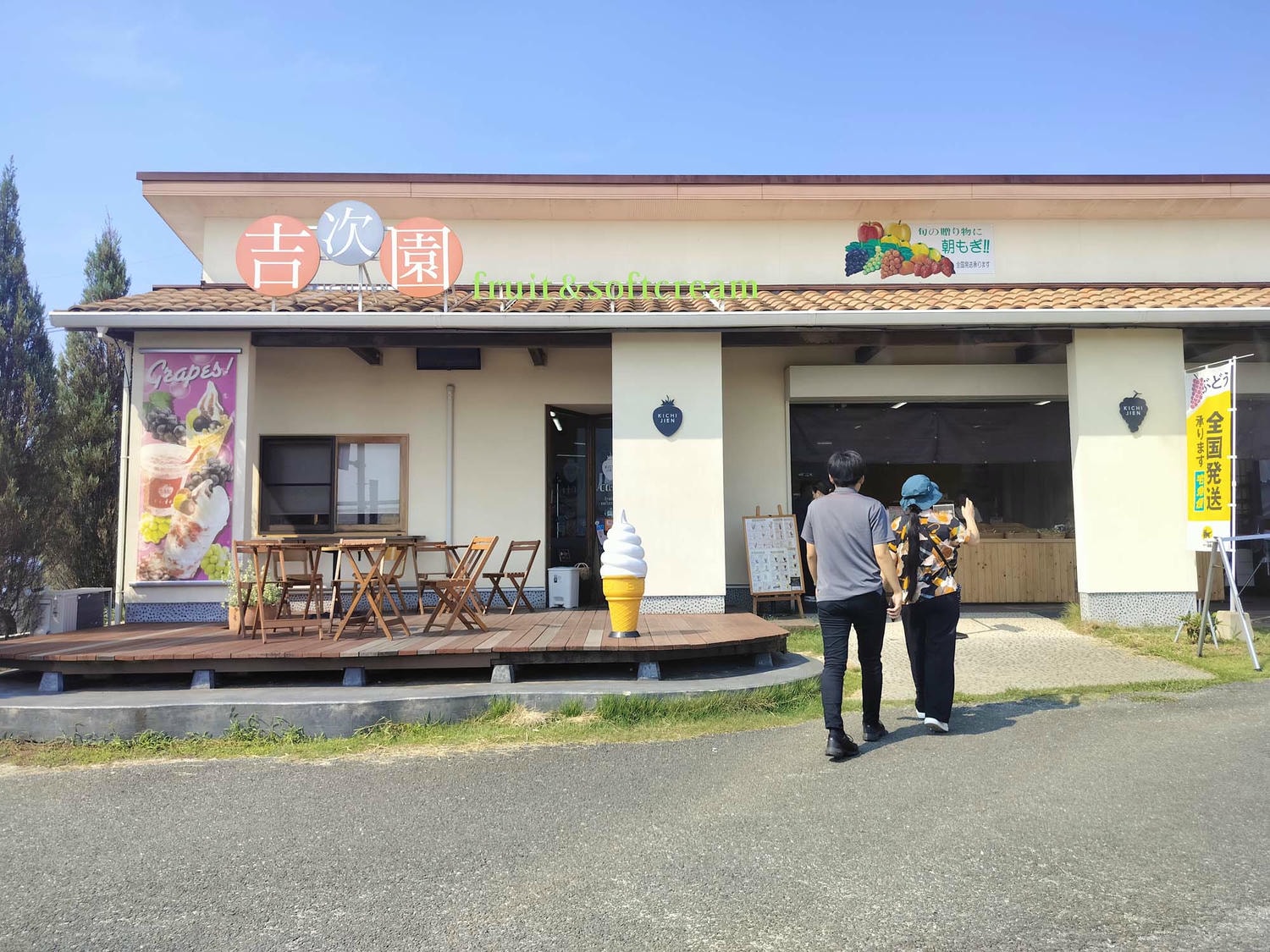 熊本市採果推薦┃吉次園一年四季採果體驗 草莓六品種吃到飽 葡萄蘋果梨子橘子 咖啡店有布丁水果聖代 自駕/熊本自由行
