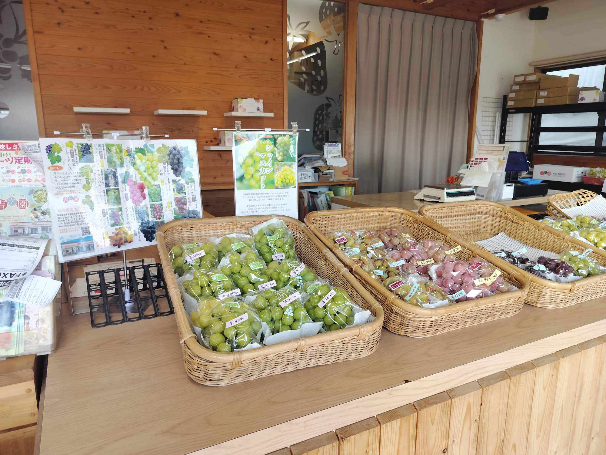 熊本市採果推薦┃吉次園一年四季採果體驗 草莓六品種吃到飽 葡萄蘋果梨子橘子 咖啡店有布丁水果聖代 自駕/熊本自由行