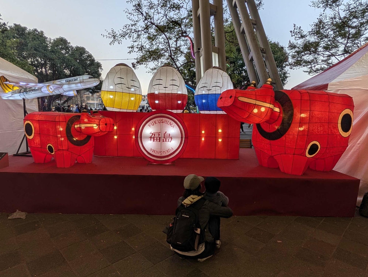 2026台北燈節┃圓山站花博展區TAIPEI LANTERN FESTIVAL帥氣變形金剛10公尺高柯博文 日本區花燈